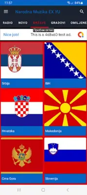 Narodna Muzika EX YU android App screenshot 1